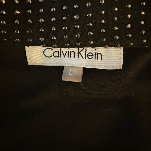 Calvin Klein Knit Blazer Jacket Size L - Picture 7 of 11